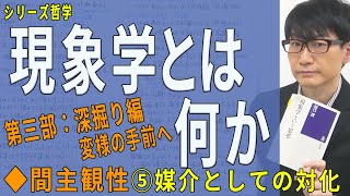 【現象学とは何か】第三部⑤媒介としての対化（5/6）