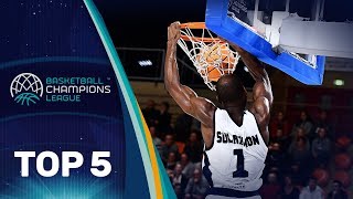 Top 5 Plays | Wednesday - Gameday 1 | Basketball Champions League 2019-20