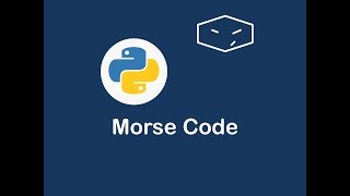 print morse code in python 😀