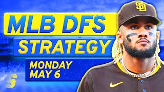 MLB DFS Today: DraftKings & FanDuel MLB DFS Strategy (Monday 5/6/24)