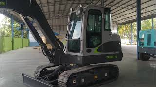 Zoomlion ZE60E-10 ขนาด 6 ตัน ดูดี ราคาไม่แรงเท่าคู่แข่ง เครื่อง ยันม่าร์ ยอดนิยม New Excavator