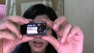 How to Use Review mini 5mp dv camera กล้องจิ๋ว