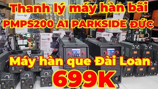 Thanh lý máy hàn Mig xung bãi nội địa Đức giá rẻ hơn máy cũ PMPS200 A1 PARKSIDE