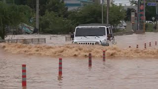 '물난리속 외유 파문' 화들짝…시의원들 해외연수 취소 / 연합뉴스TV (YonhapnewsTV)