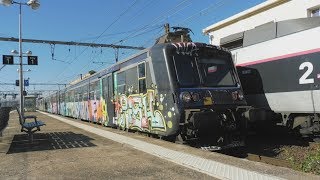 Gares d'Avignon TGV et d'Avignon Centre + gare de Gien (bonus)