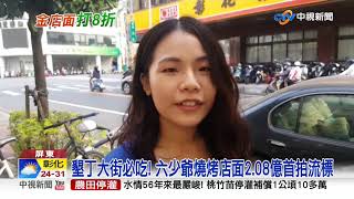 墾丁大街必吃! 六少爺燒烤店面2.08億首拍流標│中視新聞 20201014