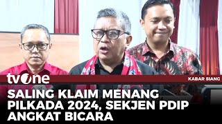 Pilkada Serentak 2024, Hasto: Ada Pihak Ganggu Kemenangan PDIP | Kabar Siang tvOne