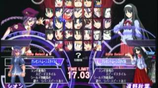 2011/11/30 MBAACC ver1.07　フリープレイ対戦会(1/2)