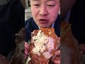 Mukbang Rich Seafood - King Crab Satisfying Eating Seafoods Show - Part 549 #Shorts