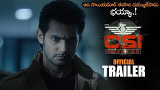 Aadi Saikumar CSI SANATAN Movie Official Trailer ||  Misha Narang || 2023 Telugu Trailers || NS