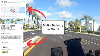 E-Bike Delivery in Miami | Walgreens Shop & Pay Order with Uber Eats