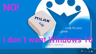 How to delete the Windows 10 update button