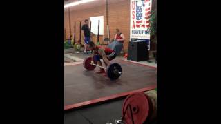 Nathan Doud Snatch Attempt 116k (255lbs.)