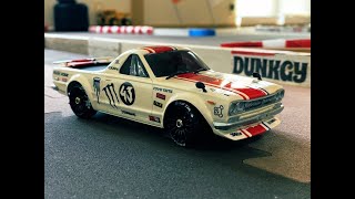 ミニッツ日産スカイライン2000GT-R(KPGC10)ハコスカを加工してピックアップにしてみました。エルカミーノ風ハコスカ、約してハコカミーノ。＃ミニッツ　＃スカイライン　＃ラジコン