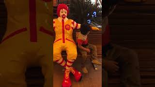 McDonald Ronald #mcdonalds #joker #kids #real #fun #funny