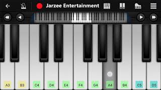 Doraemon Theme Hindi Version - Easy Mobile Piano Tutorial | Jarzee Entertainment