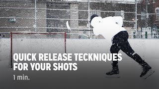 Quick Release Techniques for Your Shots