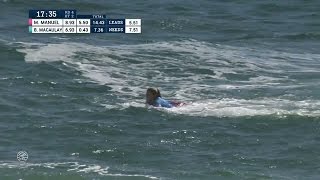 Roxy Pro Wildcard Bronte Macaulay Impresses with 9.73