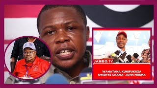 MDUDE AINGILIA KATI JOHN MREMA KUTAKA KUFUKUZWA UANACHAMA CHADEMA, \