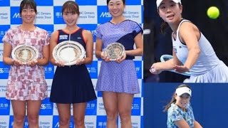 SBCドリームテニス、山口芽生が強打を貫いて優勝賞金1,000万円を獲得！「来年は四大大会とツアーを回りたい！」＜SMASH＞