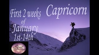 🔮CAPRICORN!💫 Balance and stability!💫 First 2 week of January 2020!🔮