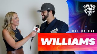 One on one with Caleb Williams | Chicago Bears