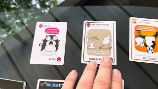 Real Review of Imploding Kitten Expansion Pack for Exploding Kittens Card Game