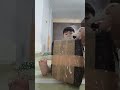 Unboxing paket untuk jualan papa guys. Jayden lagi belajar ngevlog guyss