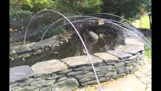 Pond Net Installation