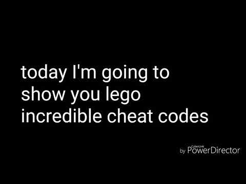 Lego incredibles cheat codes