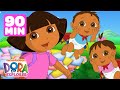 Dora's Super Baby Adventures! 👶 Dora the Explorer | 90 Minutes | Dora & Friends