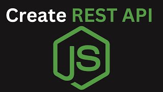 Create Simple REST API with Node.js & Express | Node.js & Express Tutorial | RESTful APIS