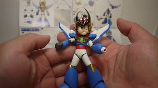 豪宅玩具~1639~任天堂洛克人Mega Man 可動公仔千值練 4Inch-Nel 洛克人30週年 X 千値練10週年 週年紀念特別版