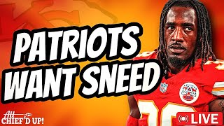 Chiefs & Patriots Talk Sneed TRADE?🚨 Chris Jones CRYPTIC Tweet | Kansas City Chiefs News Today LIVE