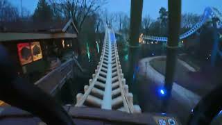 Efteling Python Front Row Evening Onride POV December 2025
