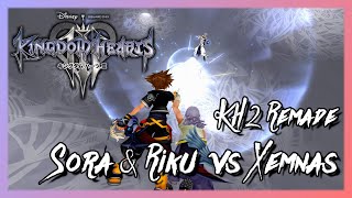 【KH3】KH2ゼムナス戦の再現（Reproduction of KH2 Xemnas battle）【Mod】