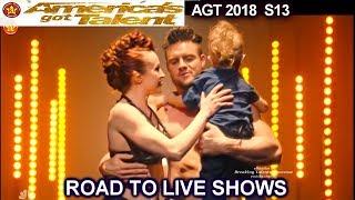 Duo Transcend Trapeze Acrobat Duo ROAD TO LIVE SHOWS America's Got Talent 2018 AGT