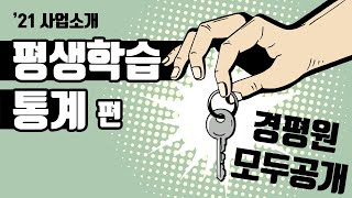 [ 경평원 모두공개: 사업소개 ] 평생학습 통계 편