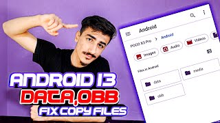 Fix Copy Files To Data/Obb Folder (Android 13) /رفع مشکل انتقال فایل به پوشه Data و Obb