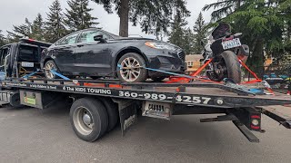 A buyer tow, a return and 2 totals for IAA