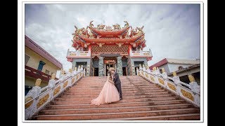 坤何\u0026映辰 婚禮紀錄 迎娶午宴 婚禮攝影 婚禮錄影 Wedding  空拍攝影line:fan36936