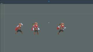 custom game engine (testing scene)