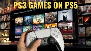 How to Play PS3 Games on PS5 (PS1, PS2, PS3, PSP Games) Backwards Compatibility