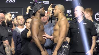 UFC 285 CEREMONIAL WEIGH-INS: JON JONES vs CYRIL GANE