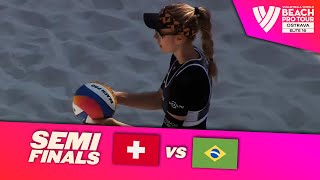 Brunner/Hüberli vs. Ana Patrícia/Duda - Semi Finals Highlights Ostrava 2023 #BeachProTour