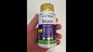 Natrol Biotin Unboxing!