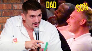 Roasting BLACK Dad And His WHITE Son | Andrew Schulz | Stand Up Comedy