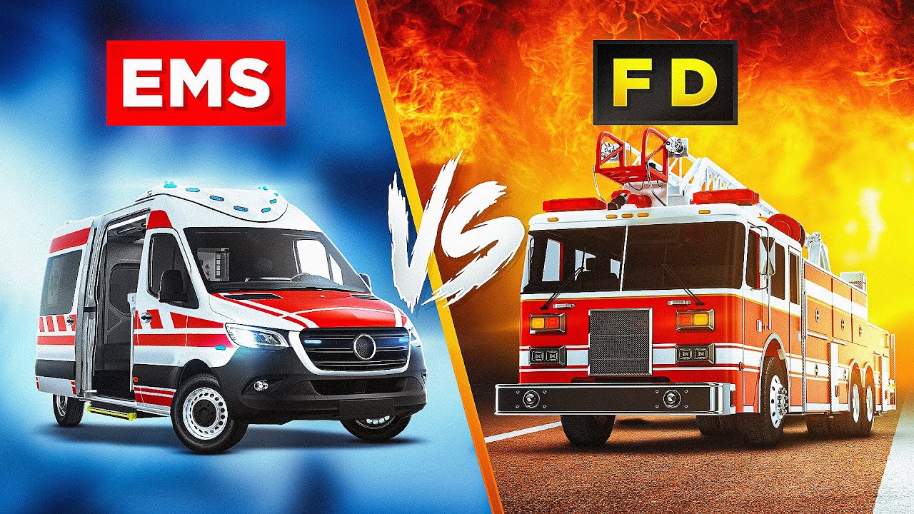 Ems Vs Firefighter Ems Vs Fd Emt Paramedic Jobs The Paramedic