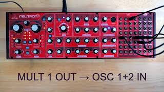 Behringer Neutron generative Krell-like patch tutorial