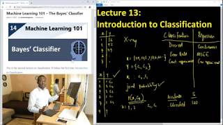 Lecture 13a - More on Classification with Example